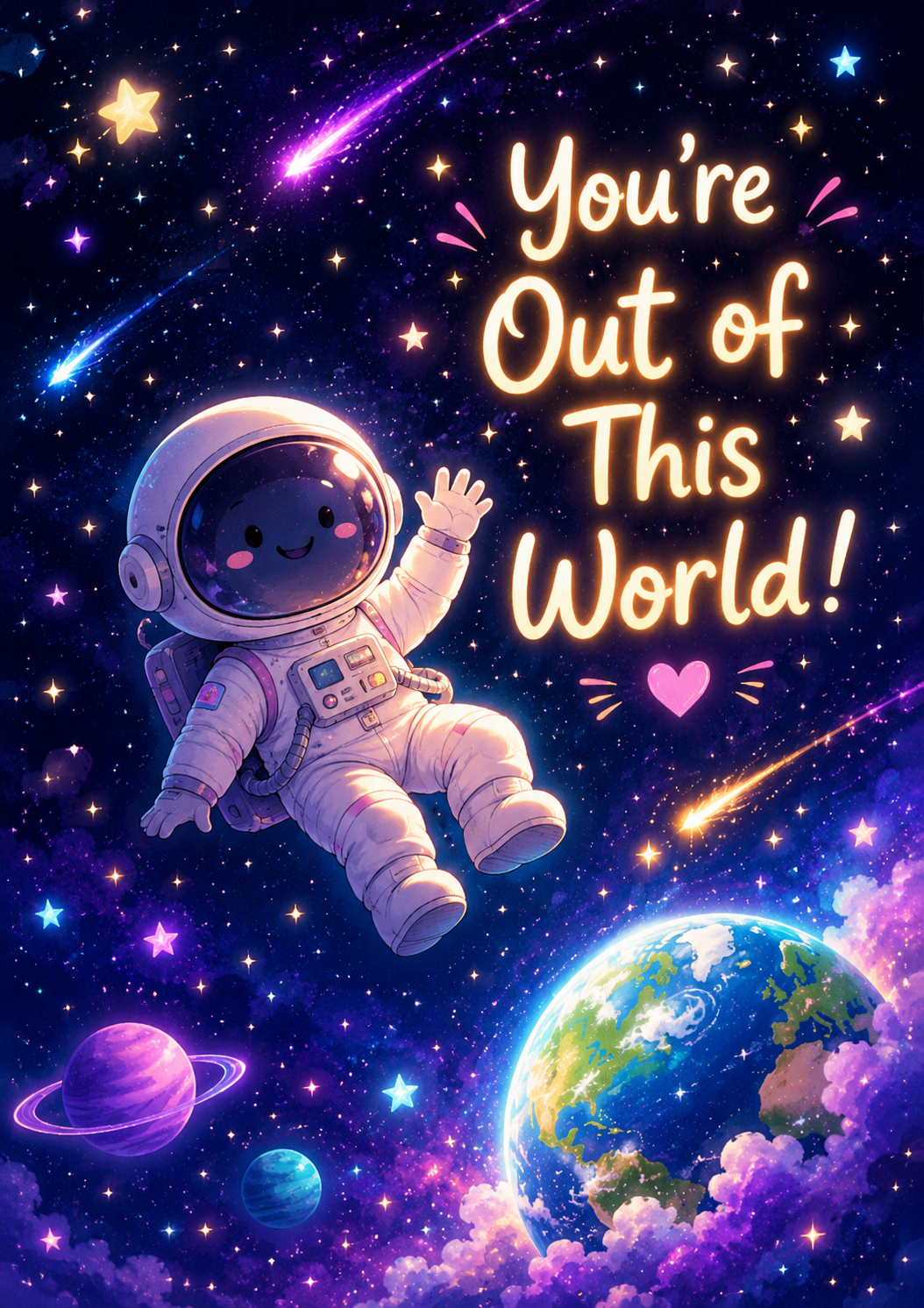 You're out of this world